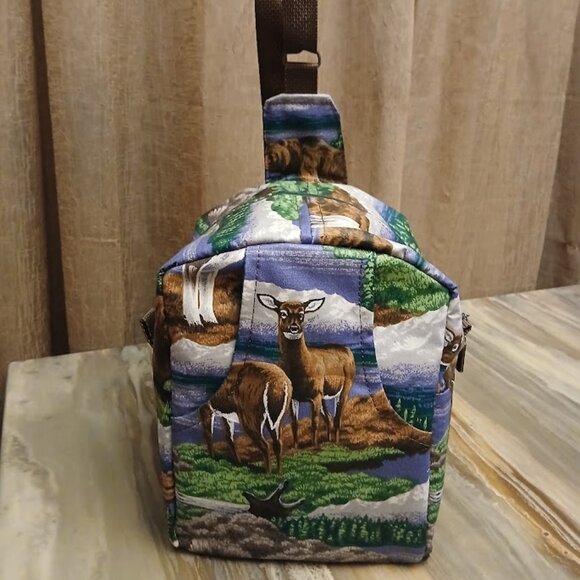 New Mini Backpacks Tote Sling Bags Western Sarape Chevron Deer Shoulder Crossbod - Picture 2 of 16